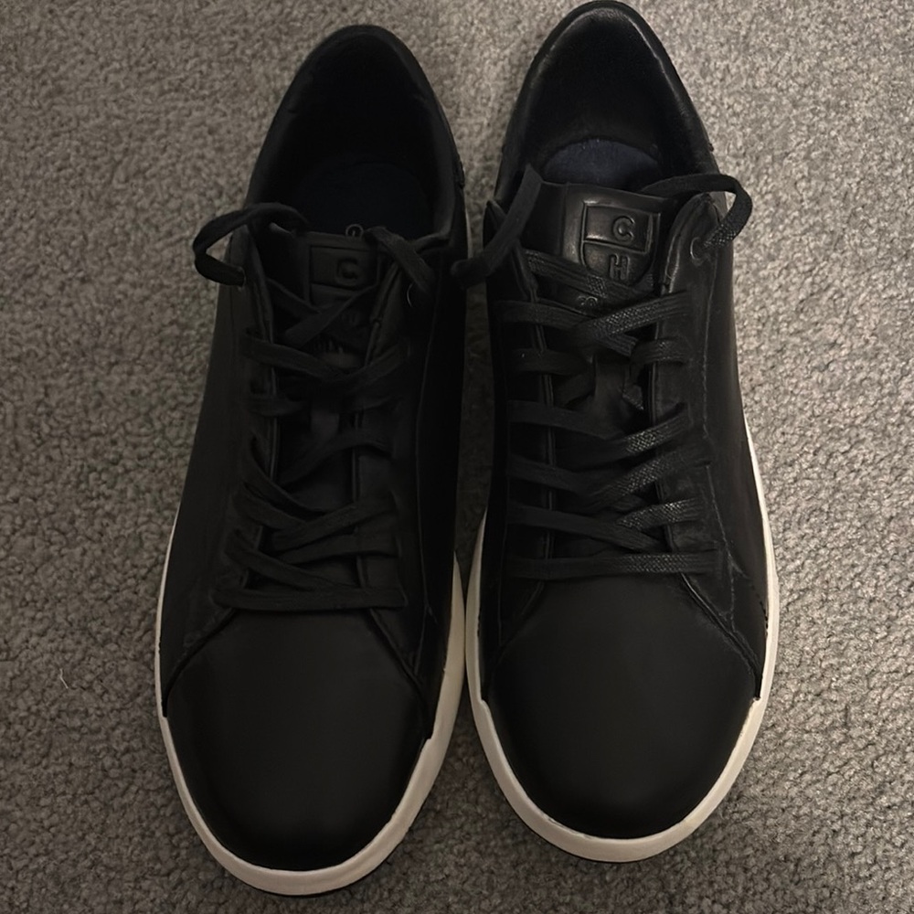 Cole Haan Black and White Men's Sneakers